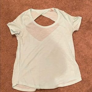 PINK cut out t-shirt